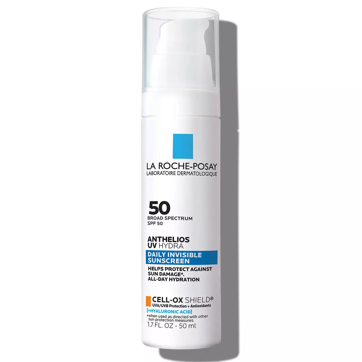 Anthelios UV Hydra Hydrating Face Sunscreen SPF 50 With Hyaluronic Acid