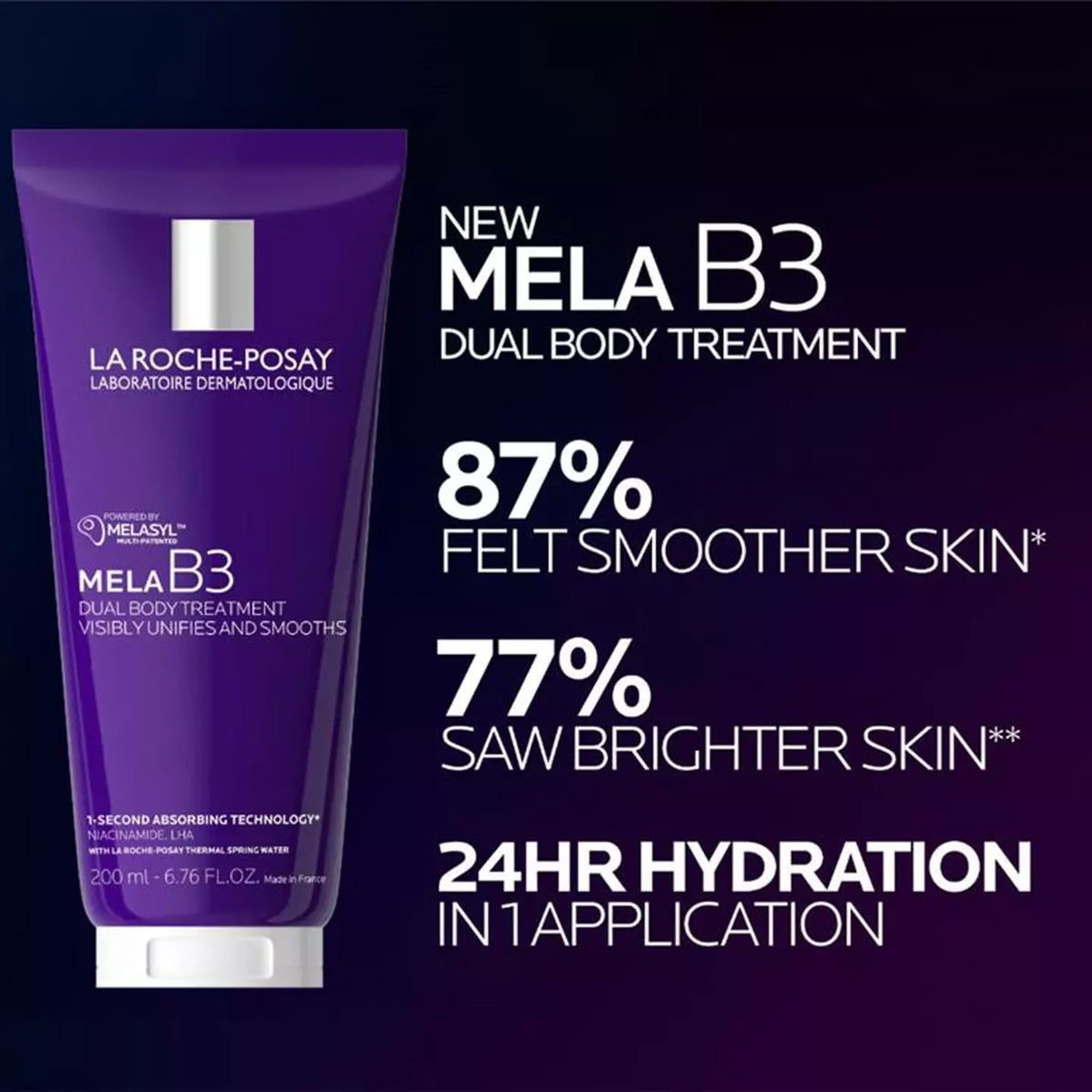 Mela B3 Dual Body Discoloration Treatment with Melasyl™